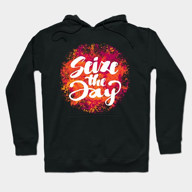 seize the day Hoodie by sebstadraws